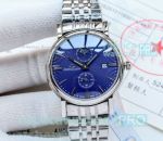 Online Store Replica Jaeger-LeCoultre Blue Face Stainless Steel Watch
